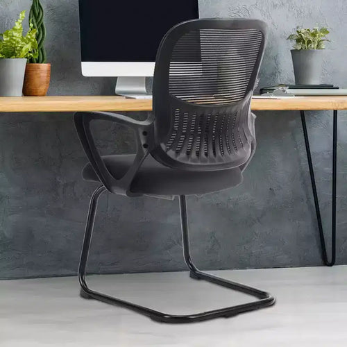 Okak Ergonomic Office Chair with Padding Seats; Computer Chair with Armrest and Lumbar Support; Desk Chair for Reading Room; Study