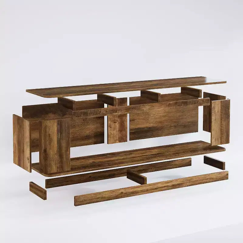 Lantine 70.9-Inch TV Stand; Media Console Entertainment Center for 65/70/75/80-Inch TVs; Television Console Table for Living Room