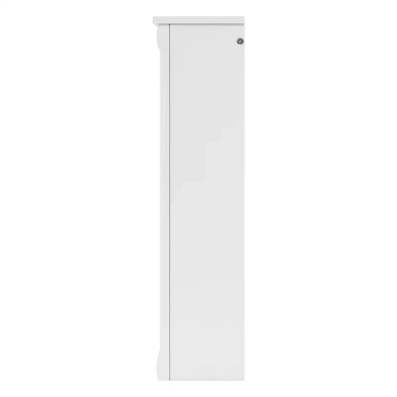 Whisen 47 Bathroom Mirror Storage Cabinet; Wall Mounted Medicine Cabinet with Adjustable Shelf