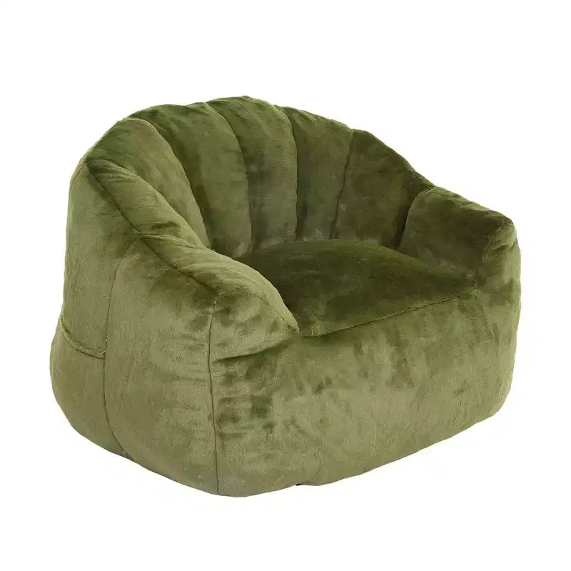 TUYOHW Beanbag Chair with Armrests;High-Density Memory Foam-Filled Lounger;Large Lazy Sofa for Adults Living Room;Removable and Washable Cover