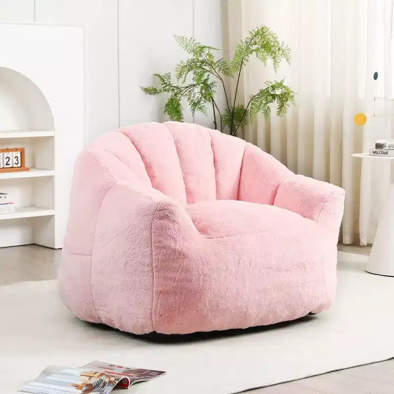 TUYOHW Beanbag Chair with Armrests;High-Density Memory Foam-Filled Lounger;Large Lazy Sofa for Adults Living Room;Removable and Washable Cover