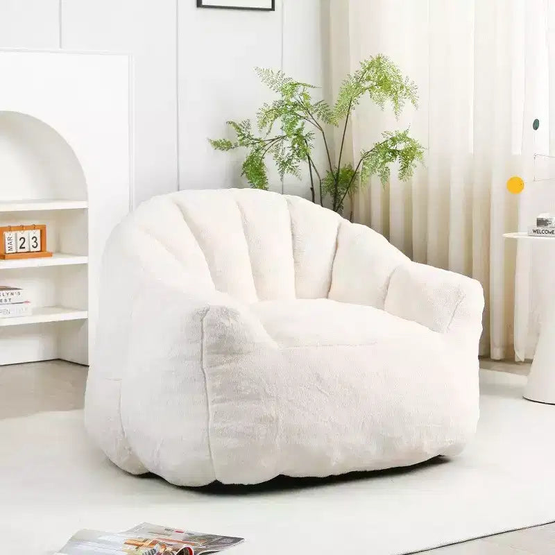 TUYOHW Beanbag Chair with Armrests;High-Density Memory Foam-Filled Lounger;Large Lazy Sofa for Adults Living Room;Removable and Washable Cover