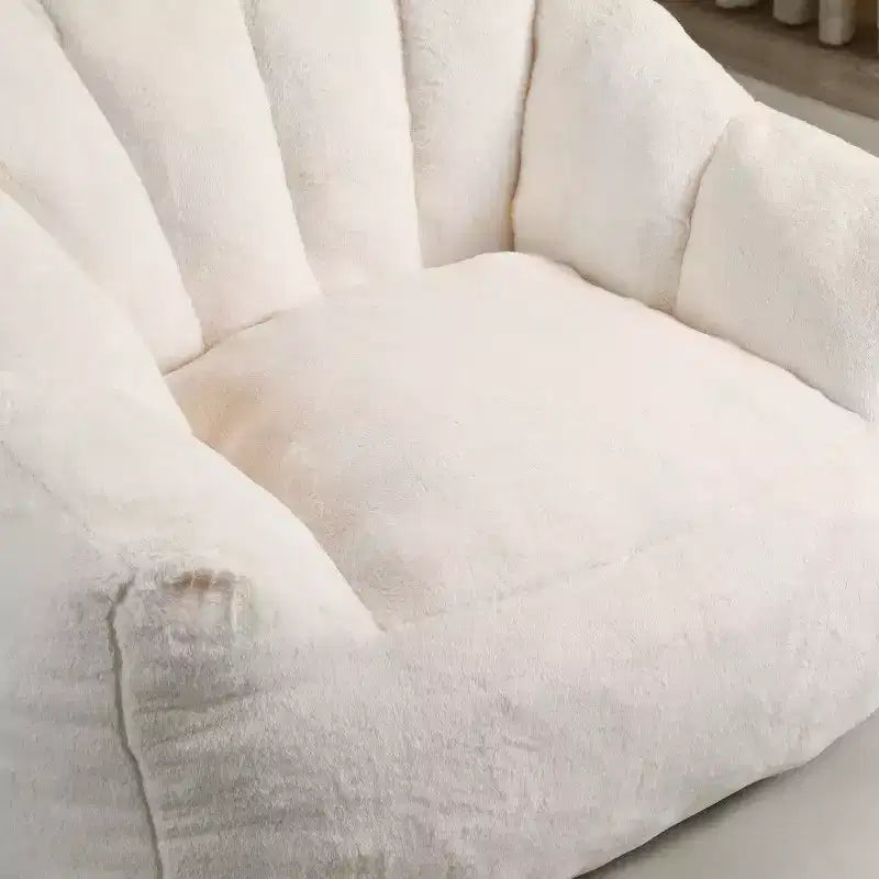 TUYOHW Beanbag Chair with Armrests;High-Density Memory Foam-Filled Lounger;Large Lazy Sofa for Adults Living Room;Removable and Washable Cover