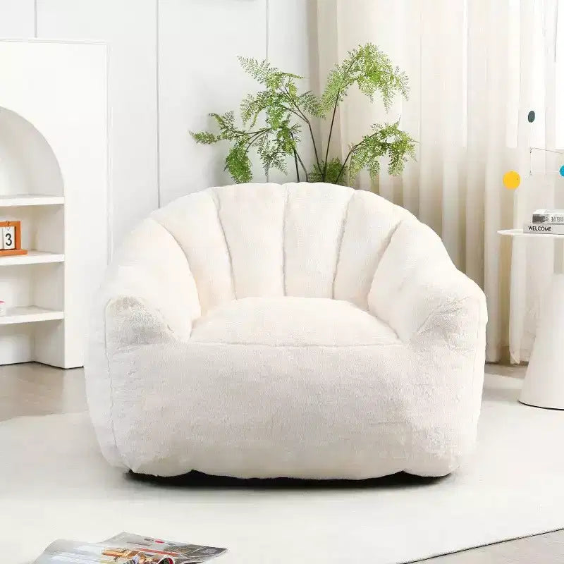 TUYOHW Beanbag Chair with Armrests;High-Density Memory Foam-Filled Lounger;Large Lazy Sofa for Adults Living Room;Removable and Washable Cover