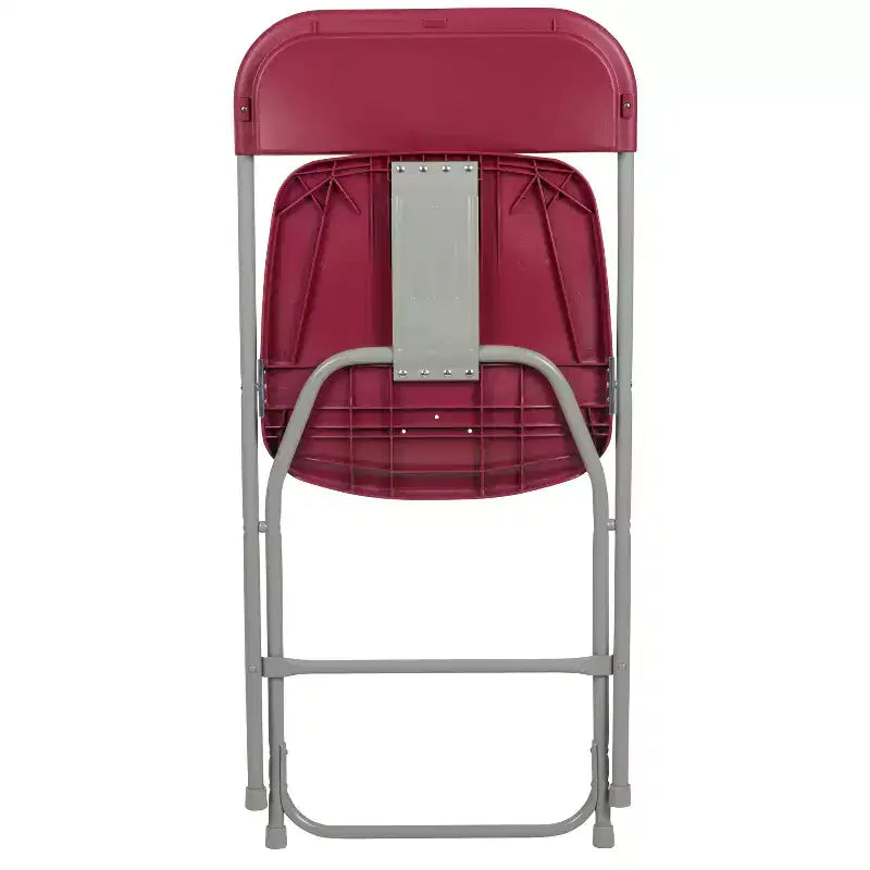 Flash Furniture Hercules Series Plastic Folding Chair - 2 Pack 650LB Weight Capacity
