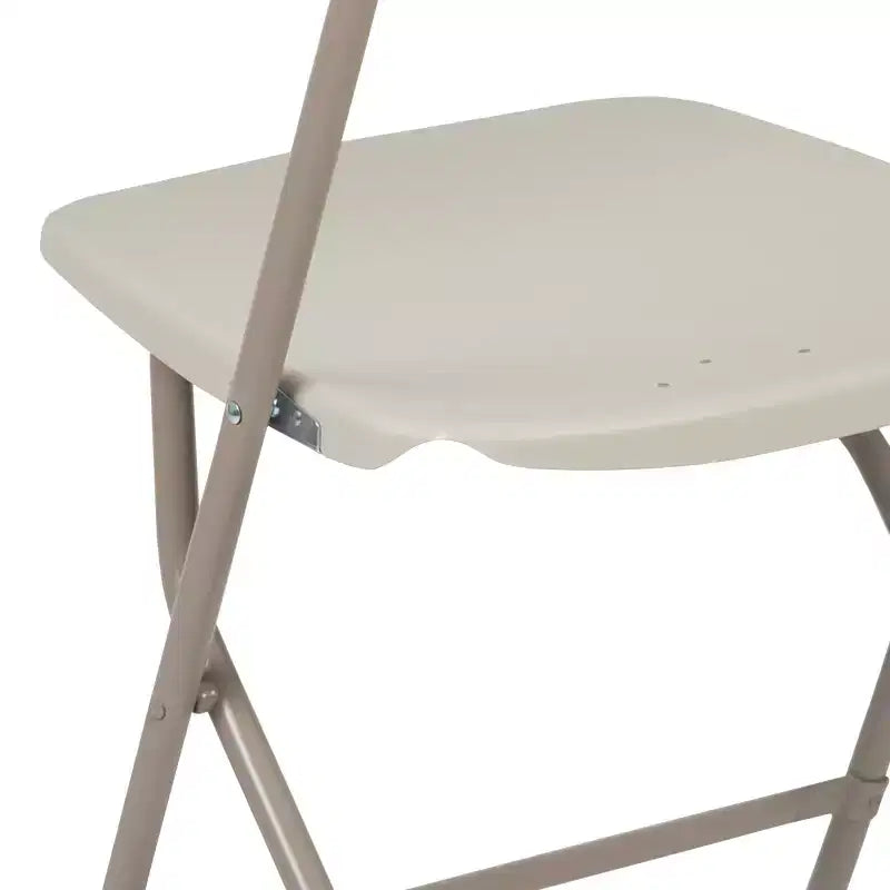 Flash Furniture Hercules Series Plastic Folding Chair - 2 Pack 650LB Weight Capacity