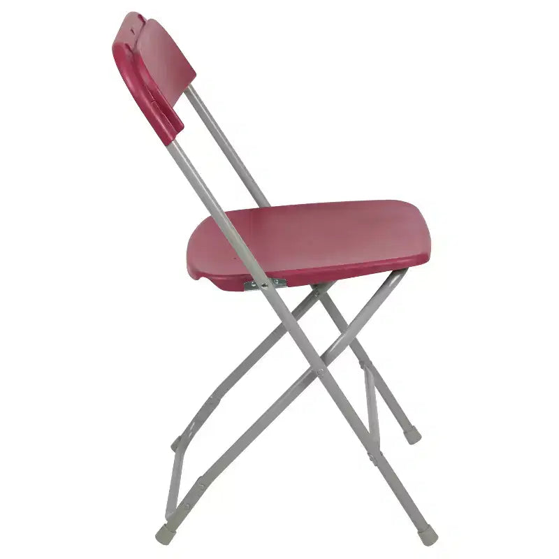 Flash Furniture Hercules Series Plastic Folding Chair - 2 Pack 650LB Weight Capacity