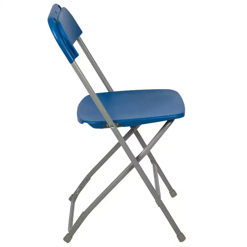 Flash Furniture Hercules Series Plastic Folding Chair - 2 Pack 650LB Weight Capacity