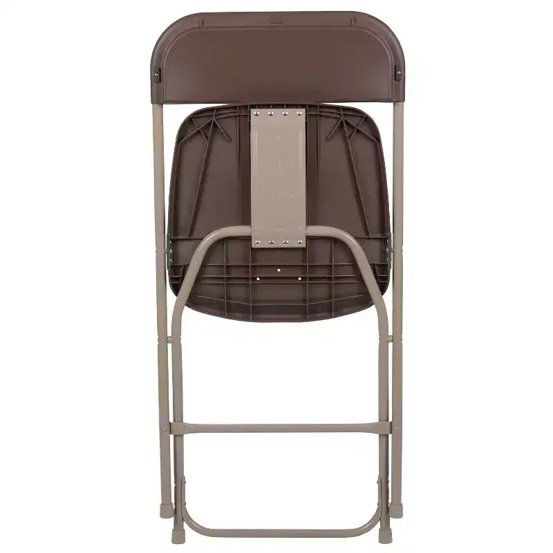 Flash Furniture Hercules Series Plastic Folding Chair - 2 Pack 650LB Weight Capacity