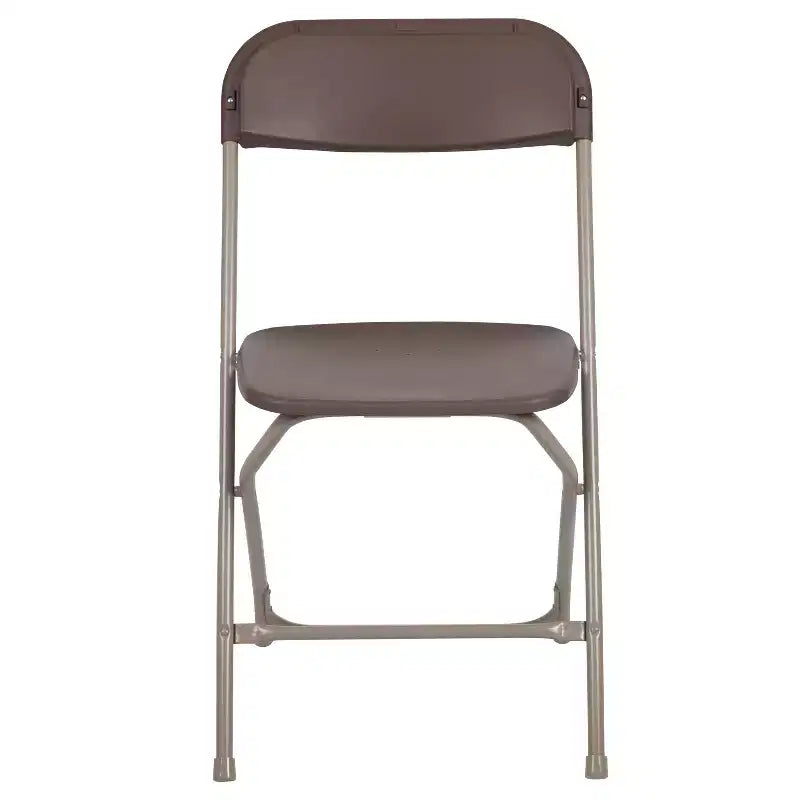 Flash Furniture Hercules Series Plastic Folding Chair - 2 Pack 650LB Weight Capacity