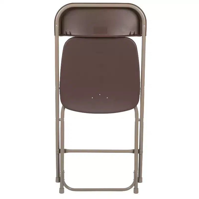 Flash Furniture Hercules Series Plastic Folding Chair - 2 Pack 650LB Weight Capacity