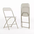 Flash Furniture Hercules Series Plastic Folding Chair - 2 Pack 650LB Weight Capacity