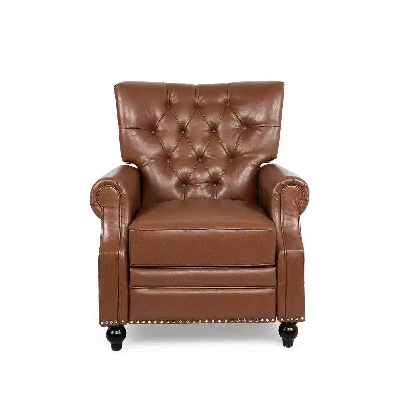 Callade Contemporary Tufted Recliner - Christopher Knight Home
