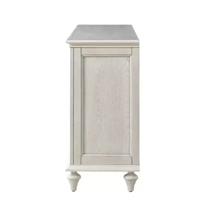 Nikolaj 58'' Wide 3 Drawer Traditional Sideboard with Solid Wood Legs| KARAT HOME