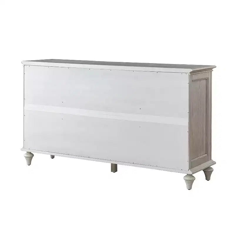 Nikolaj 58'' Wide 3 Drawer Traditional Sideboard with Solid Wood Legs| KARAT HOME
